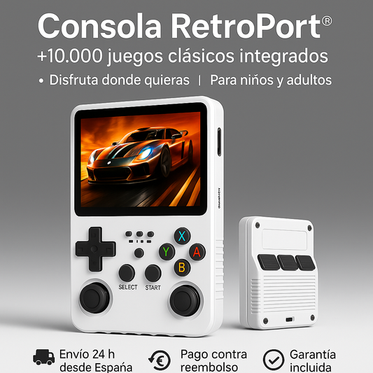RetroPort™ - Consola Portátil Retro
