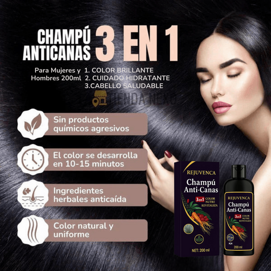 Rejuvenca™ - Champú AntiCanas 200ml
